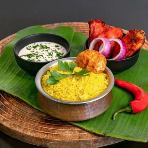 Roast Chicken Biryani