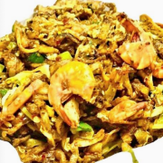 Chicken &amp; Seafood Kotthu