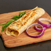 Curry Chicken Roti Wrap