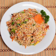 Egg, Chicken, Seafood Fried Rice