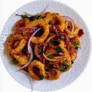 Hot Butter Calamari Rings